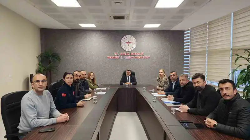 Karabük’te acil sağlık hizmetleri değerlendirildi