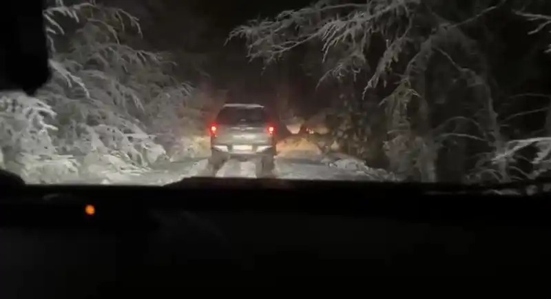 Karabük’ün yüksek kesimlerinde kar kalınlığı 40 santimetreye ulaştı