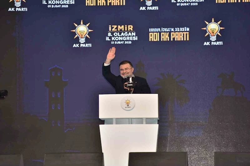 AK Parti İzmir 8’inci Olağan İl Kongresi başladı
