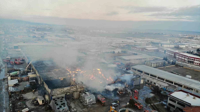 2 gün yanan fabrikanın bulunduğu OSB’de itfaiye teşkilatı olmadığı ortaya çıktı
