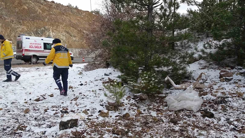 Ceset ihbarıyla olay yerine giden ekipler farklı bir manzarayla karşılaştı
