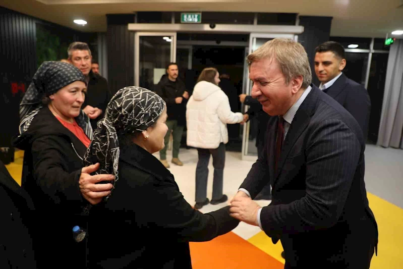 Vali Aydoğdu, maden kazasında hayatını kaybeden işçilerin aileleriyle bir araya geldi
