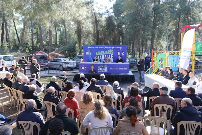 Başkan Ünlü, mahalle sakinlerinin taleplerini dinledi
