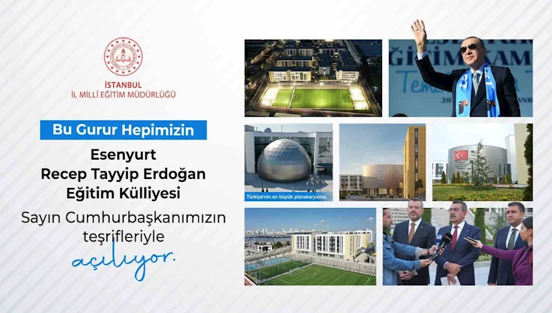 Türkiye’nin en büyük lise eğitim yerleşkesi yarın açılıyor
