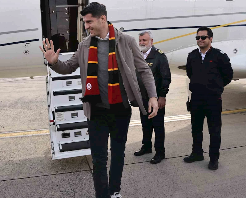 Alvaro Morata, İstanbul’a geldi
