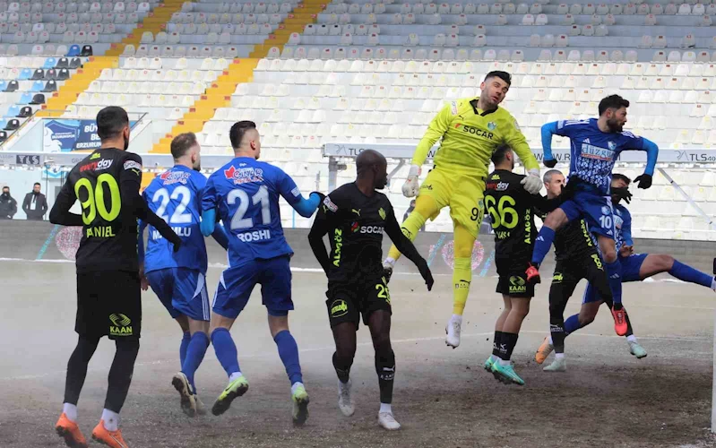 Trendyol 1. Lig: Erzurumspor FK: 0 - Iğdır FK: 0
