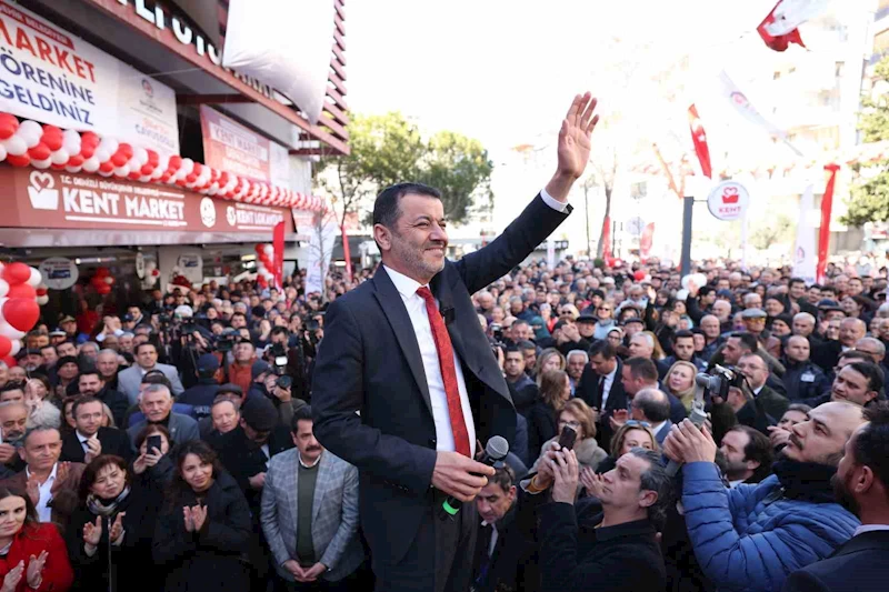 Denizli’de dayanışmanın meyvesi ilk Kent Market hizmete girdi
