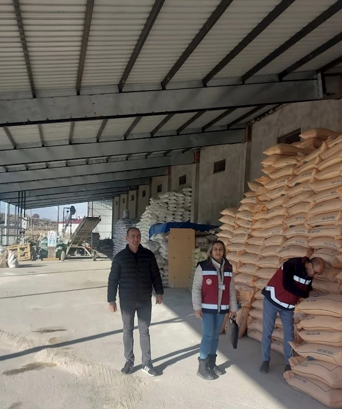 Elazığ’da gübre bayileri denetlendi
