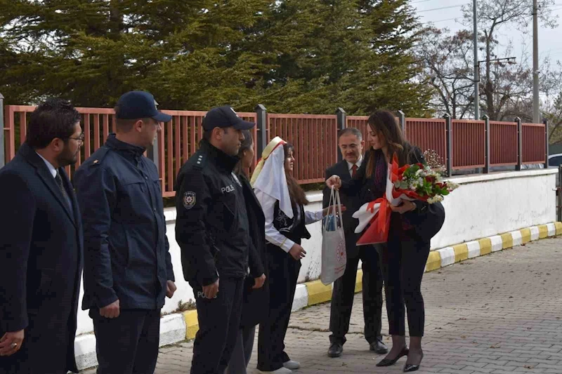 Evren Kaymakamı Nesrin Uygun göreve başladı
