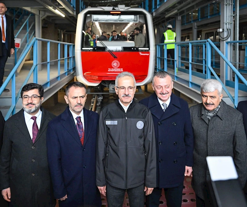 Türk mühendislerin ürünü ilk metro hattı
