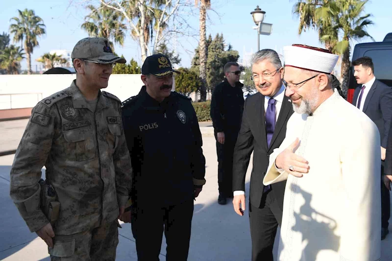 Diyanet İşleri Başkanı Erbaş, Osmaniye’de
