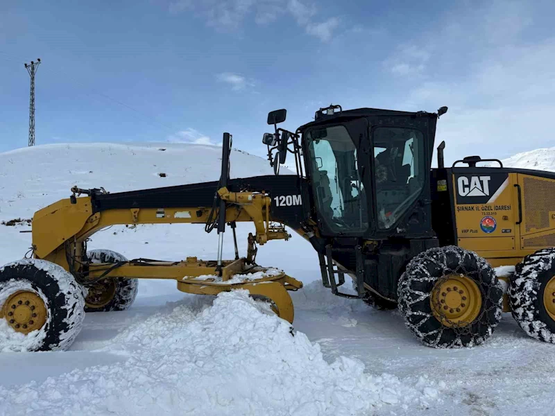 Şırnak’ta 13 köy yolu ulaşıma açıldı
