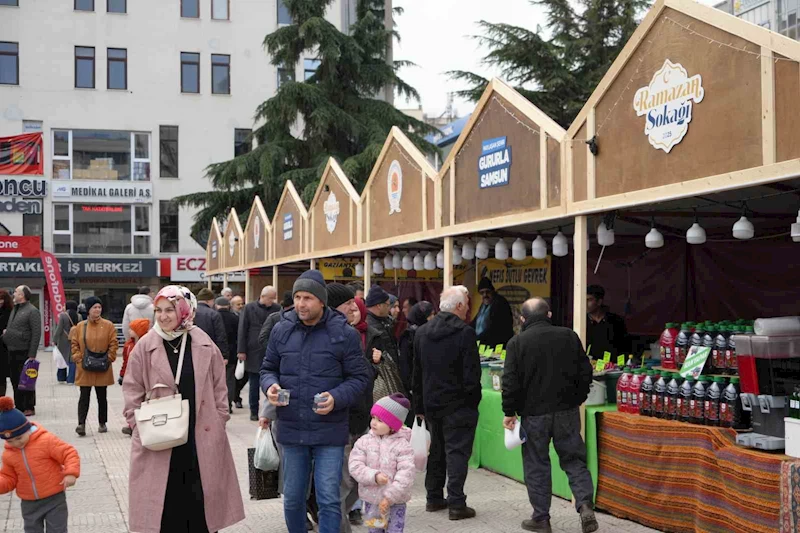 Samsun, Ramazan Sokağı ile şenlendi
