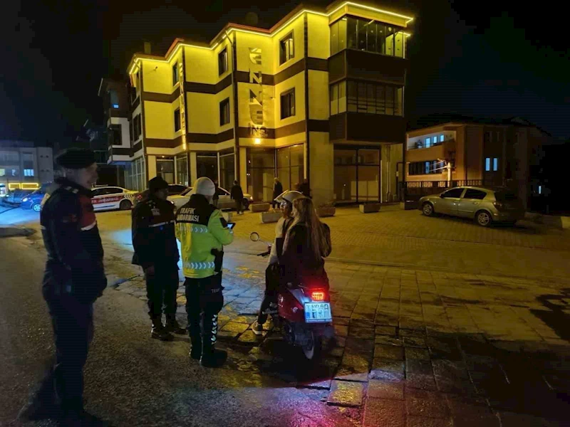 Zonguldak’ta motosiklet denetimlerinde 45 sürücüye ceza
