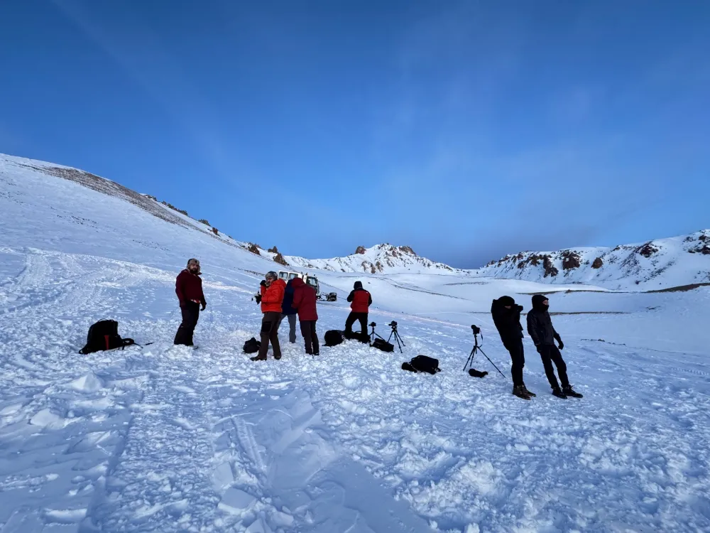 Erciyes’in zirvesinde foto safari