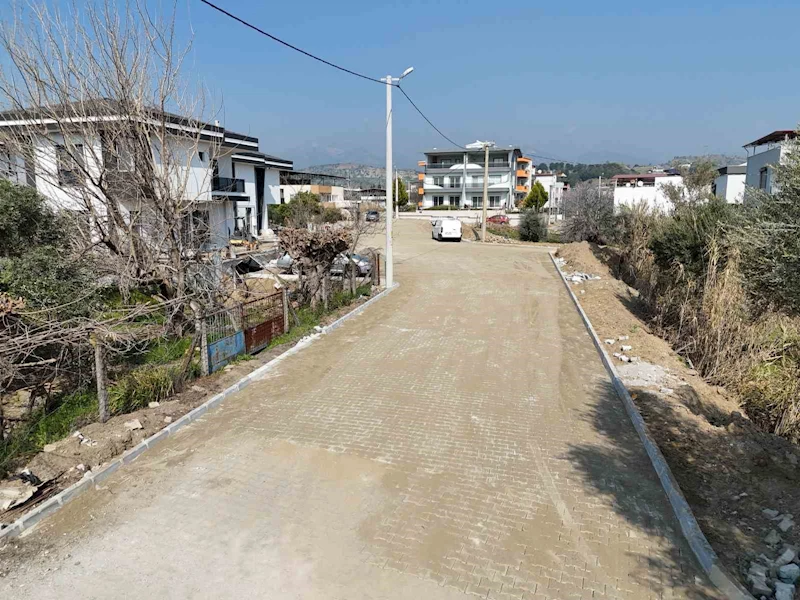 Nazilli Belediyesi’nden Dallıca’da yeni yol çalışması
