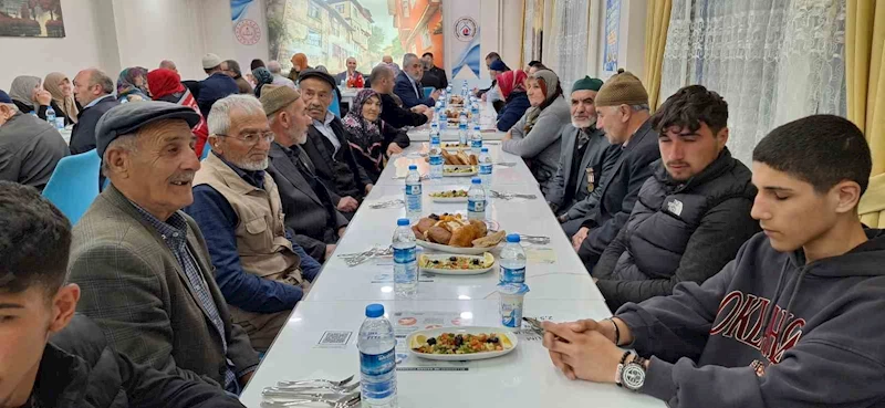 İskilip’te şehit yakınları ve gaziler iftar yemeğinde buluştu
