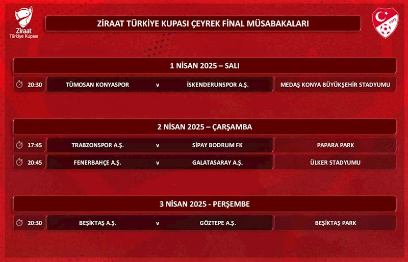 Fenerbahçe - Galatasaray derbisi 2 Nisan’da oynanacak
