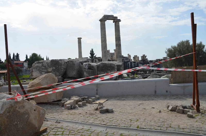 Didim Apollon Tapınağının çevresi düzenleniyor
