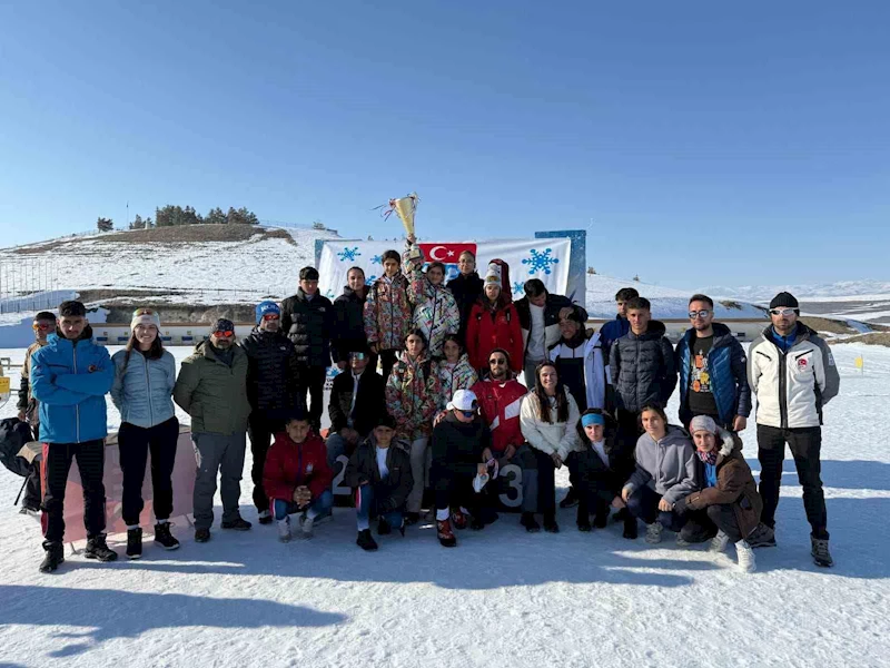 Muşlu kayakçılar, Biathlon Türkiye Şampiyonası’nı 6 madalya ile tamamladı
