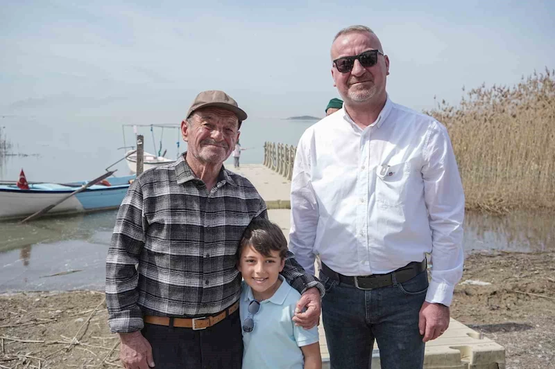 Başkan Karabatı, Adem amca ve Yaren leyleği ziyaret etti
