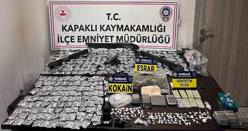 Tekirdağ’da zehir tacirlerine geçit yok
