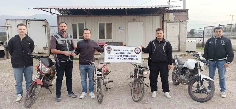 Bolu’da motosiklet hırsızlığı şüphelileri kıskıvrak yakalandı
