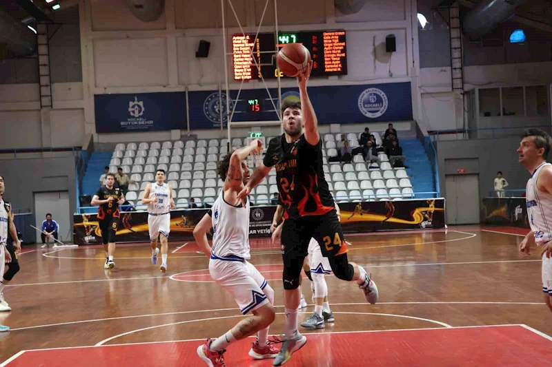 Türkiye Basketbol 2. Ligi Play-Off: Kocaeli BŞB Kağıtspor: 56 - Eskişehir Birey Koleji: 58
