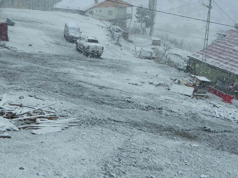 Posof güne kar ile uyandı
