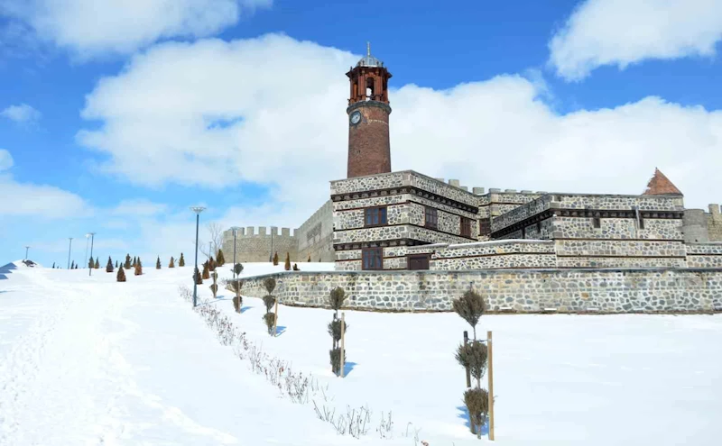 Erzurum için kuvvetli kar yağışı uyarısı
