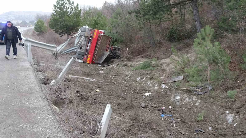 Tavşanlı’da trafik kazası, 1 yaralı
