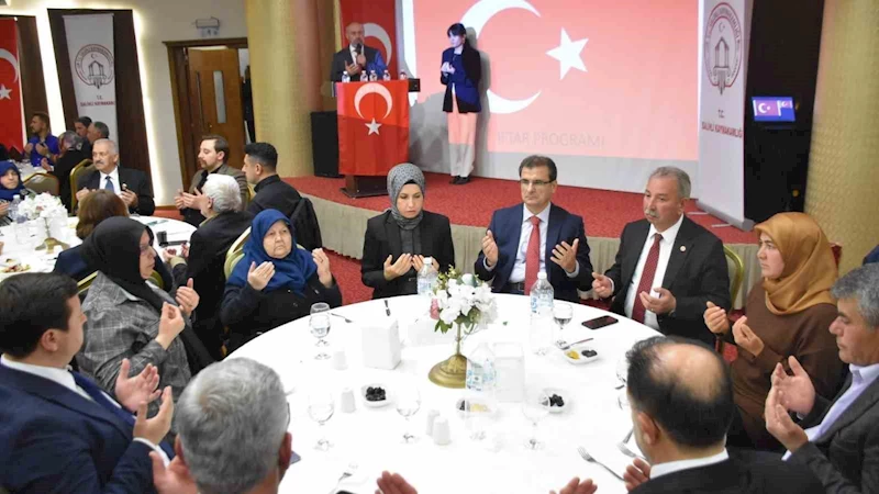 Kaymakam Güldoğan, şehit yakınları ve gazileri iftar sofrasında ağırladı
