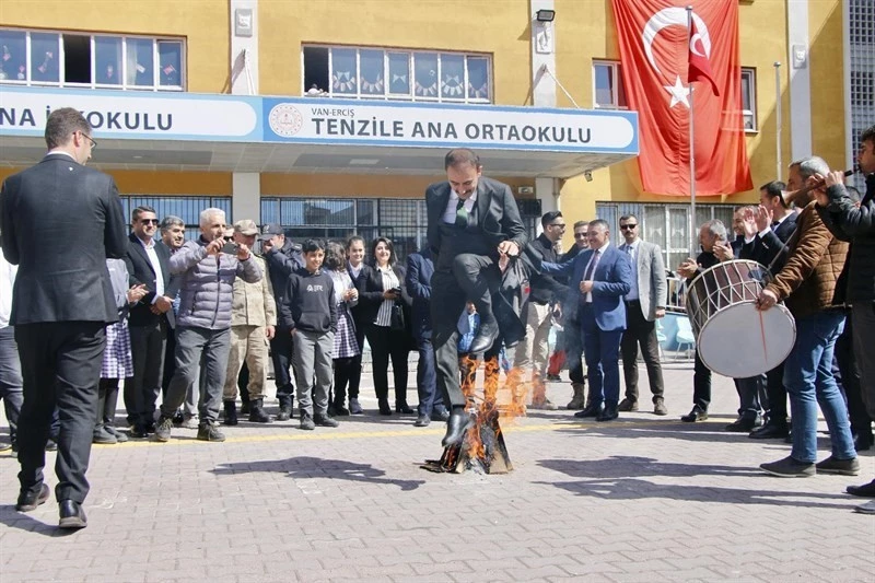 Erciş’te Nevruz Bayramı etkinliği
