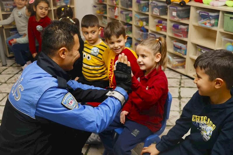 Anaokulu öğrencilerine bilgi verildi
