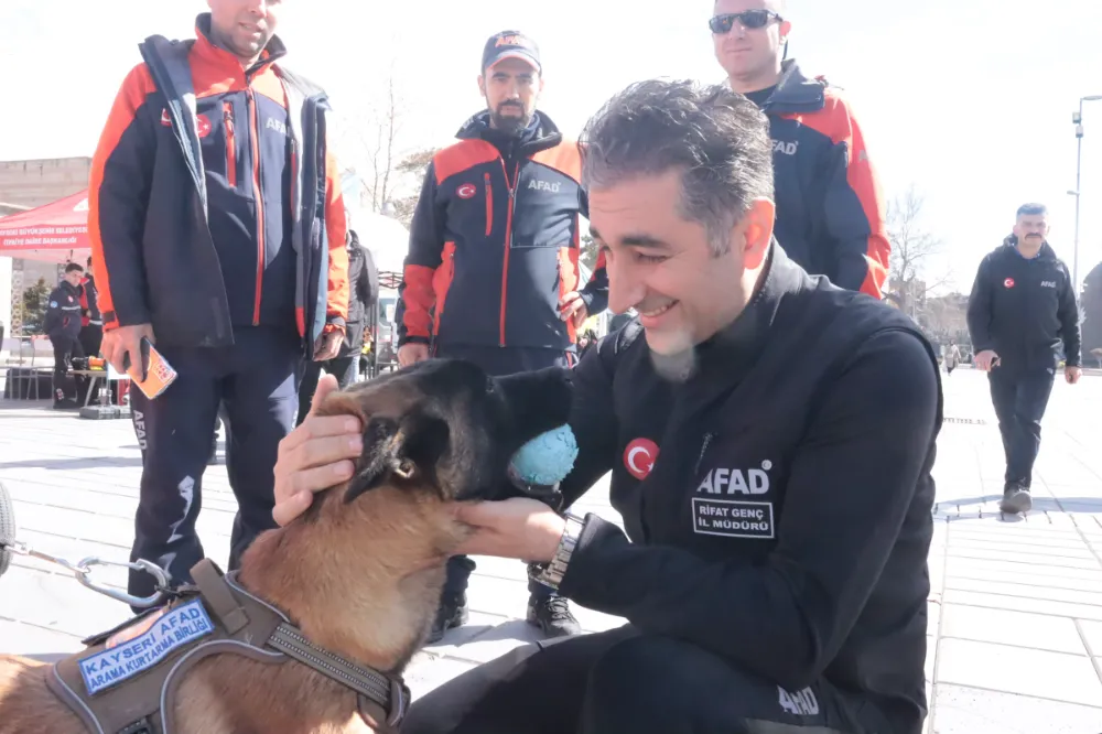 Kayseri’de afet farkındalığı sürüyor