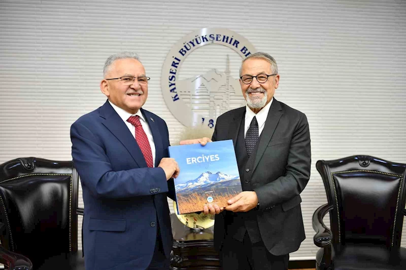 Başkan Büyükkılıç, Prof. Dr. Naci Görür’ü ağırladı