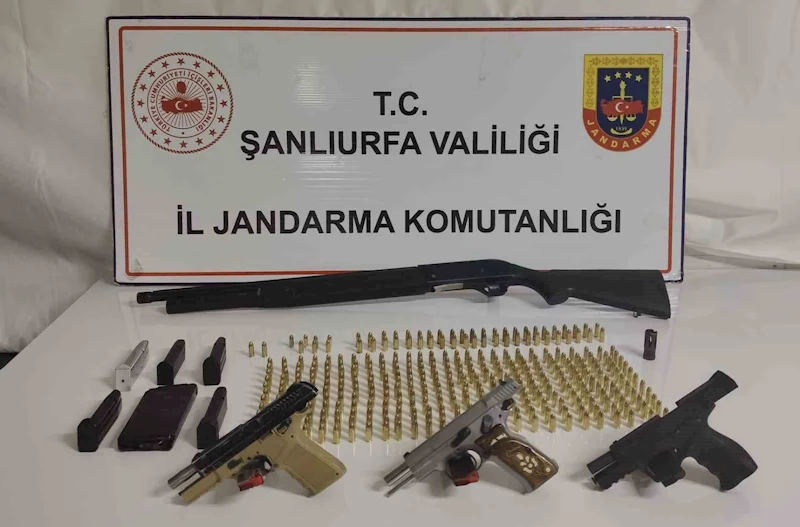 Şanlıurfa’da ruhsatsız silah operasyonu: 6 gözaltı
