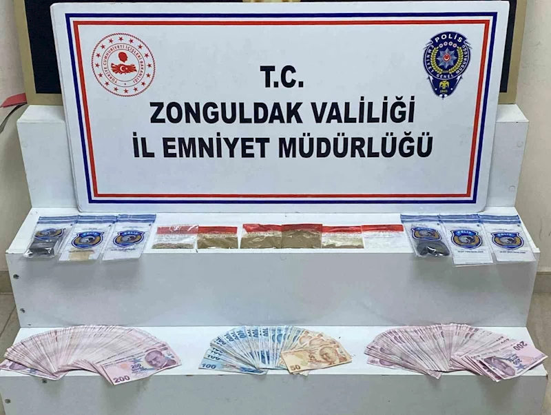 Zonguldak’ta uyuşturucu operasyonunda 2 tutuklama
