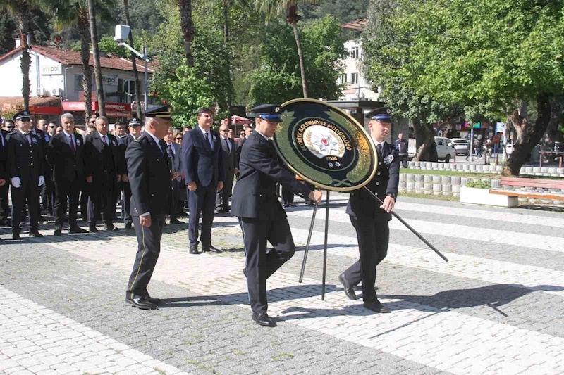 Fethiye’de Türk Polis Teşkilatının 180. Kuruluş Yıldönümü törenle kutlandı
