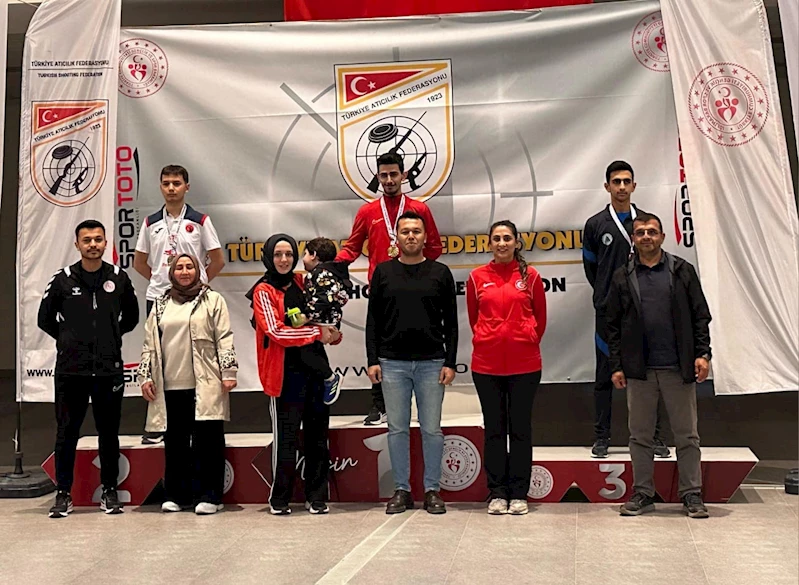 Havalı Silahlar Türkiye Şampiyonasında Erzincan başarısı
