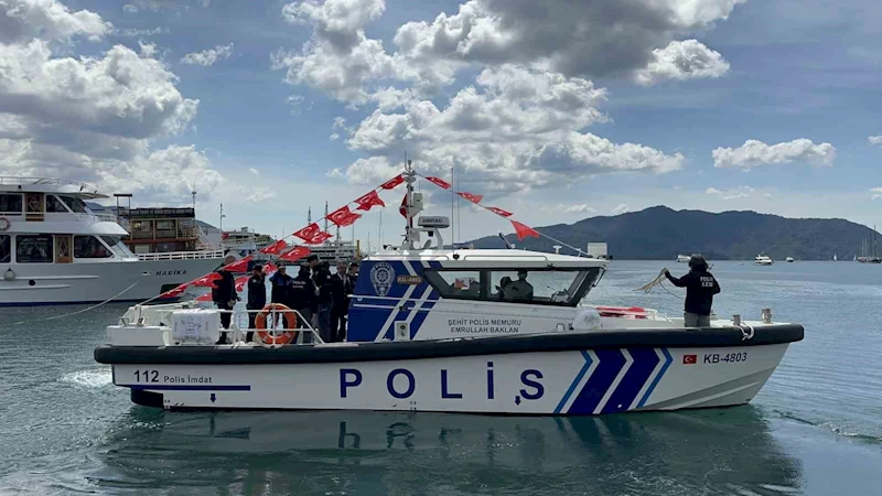 Şehit Polis Emrullah Baklan’ın adı Marmaris’in mavi sularında yaşayacak
