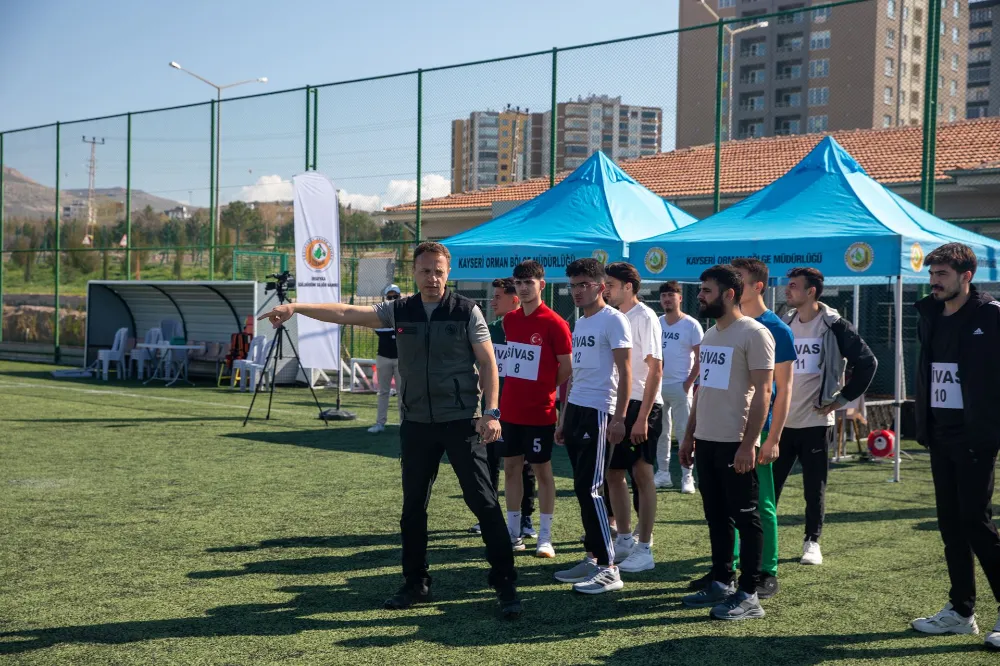 ​Orman işçisi olmak için ter döktüler
