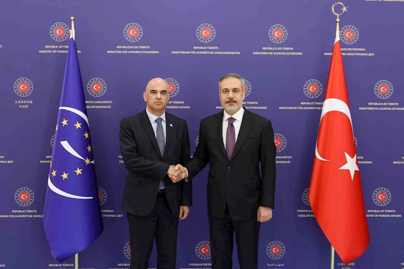 Bakan Fidan, Avrupa Konseyi Genel Sekreteri Berset ile görüştü
