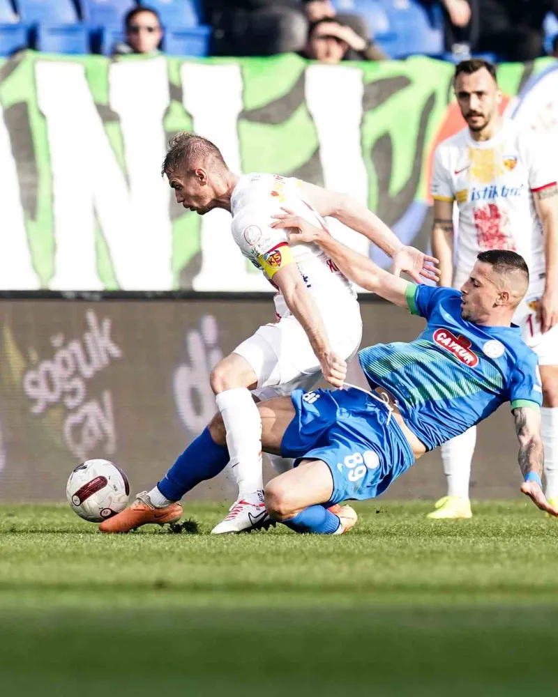 Kayserispor ile Rizespor 32.randevuda 
