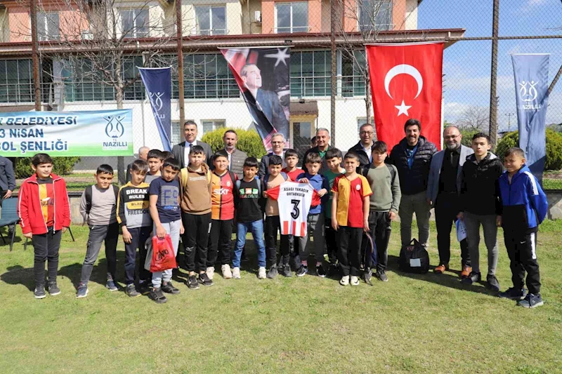 Nazilli’de 23 Nisan coşkusu futbol turnuvasıyla başladı
