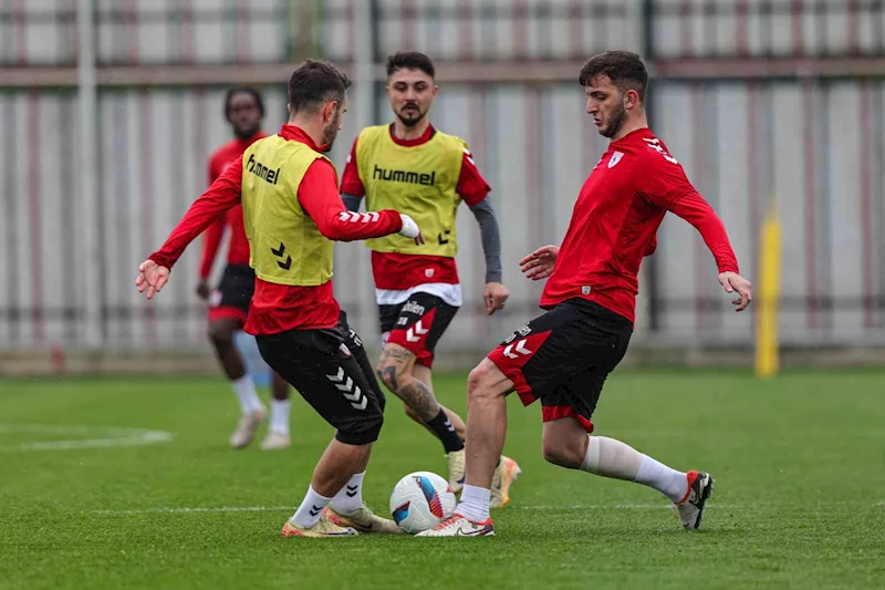 Samsunspor, Eyüpspor maçının hazırlıklarını sürdürdü
