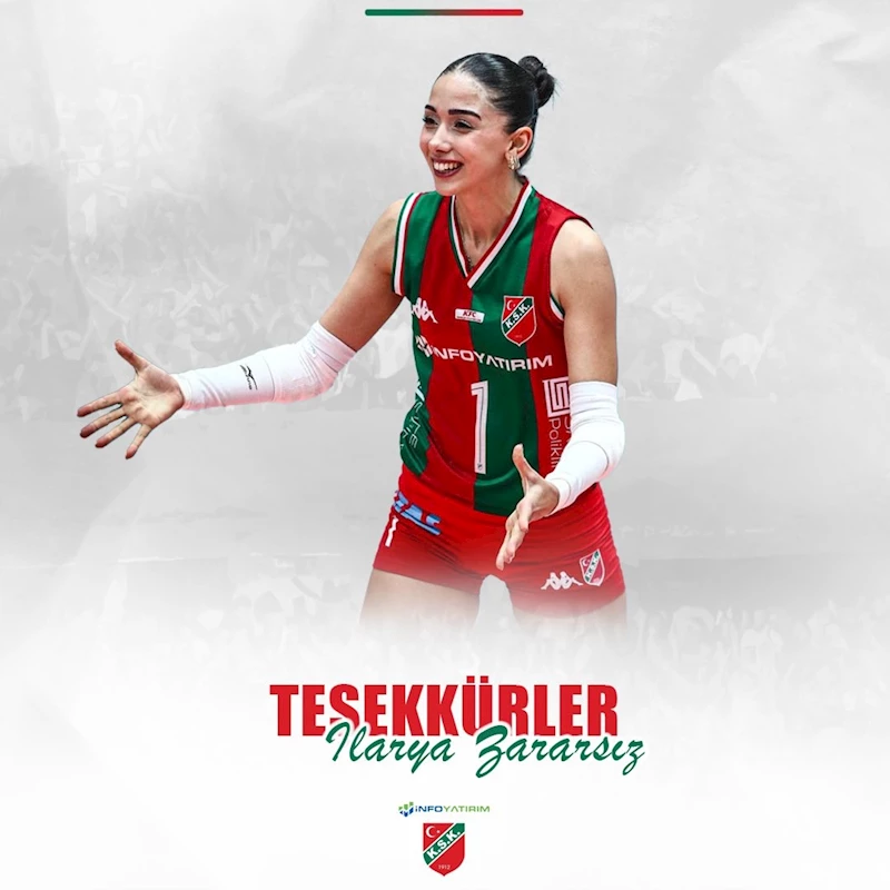 Karşıyaka Voleybol, İlarya Zararsız ile yollarını ayırdı
