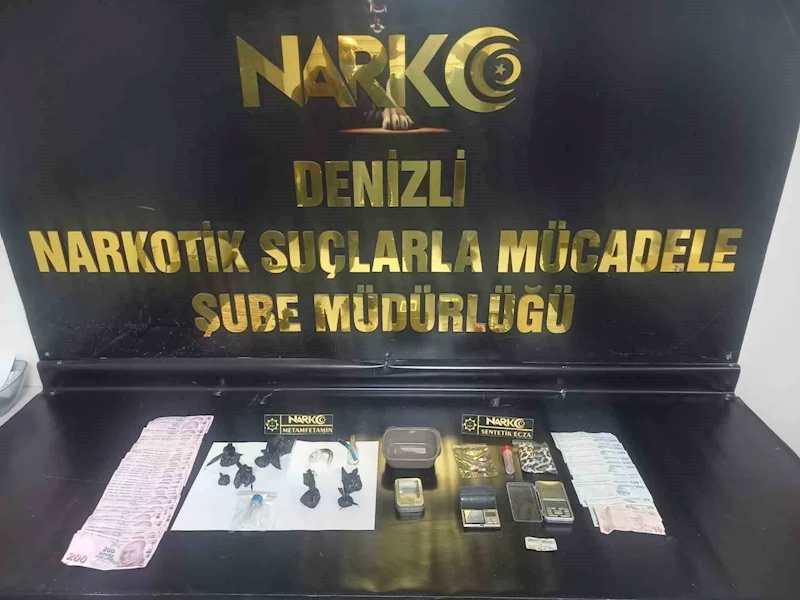 Denizli merkezli 4 ilde uyuşturucu operasyonu: 22 gözaltı
