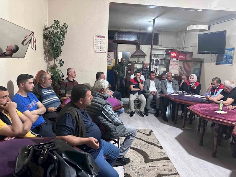 Çeltik üreticileriyle çiftçi buluşması gerçekleştirildi