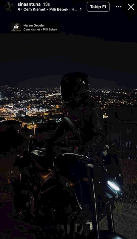 Motosiklet kazasında hayatını kaybetmeden önce bu paylaşımı yapmış